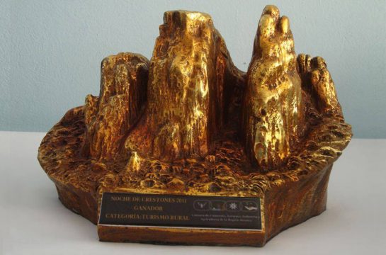 Trofeo de la Noche de Crestones en el 2011.