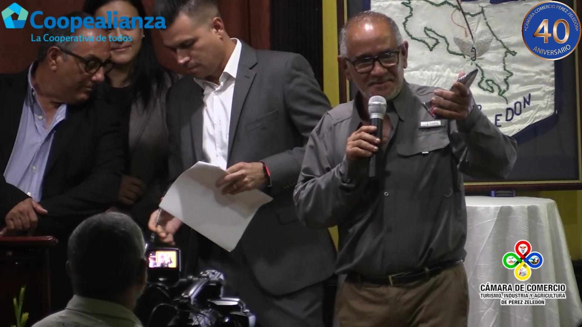 Celebración del 40 aniversario de la Cámara de Comercio de Pérez Zeledón
