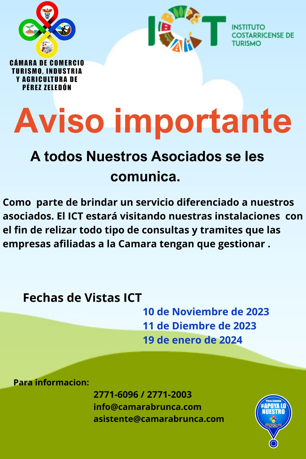 Aviso importante